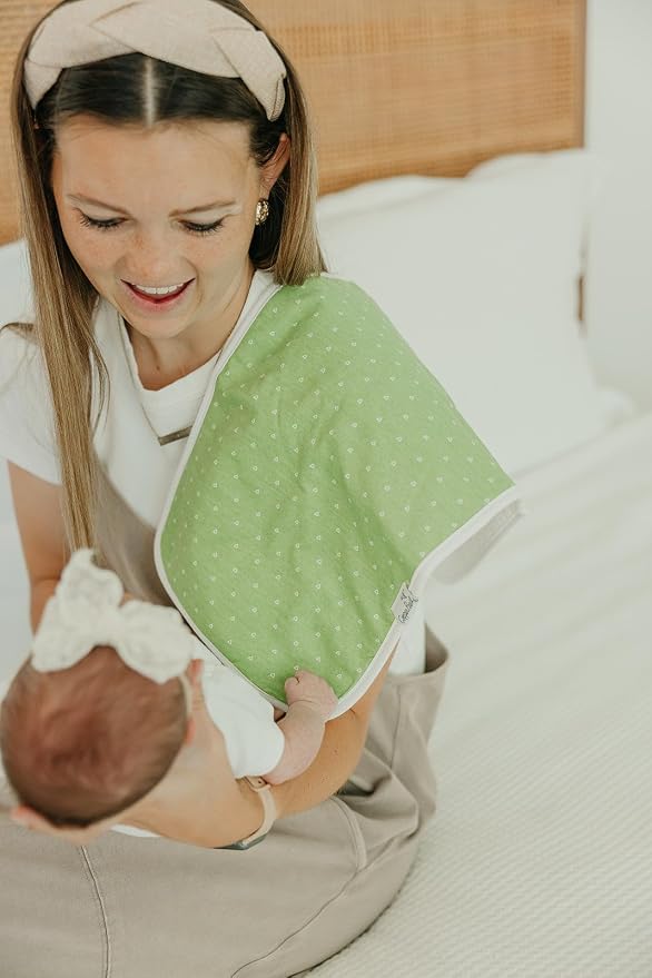 Copper Pearl Baby Burp Cloth Large 21''x10'' Size Premium Absorbent Triple - Image 5