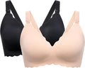Momcozy Nursing Bras for Breastfeeding, Seamless Pregnancy Maternity Bra by Momcozy