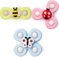 LiKee Strong Suction Cup Fidget Rotating Sensory Bath Toys by LiKee