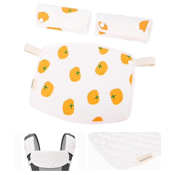 Bebamour Drool and Teething Reversible Cotton Pad by bebear