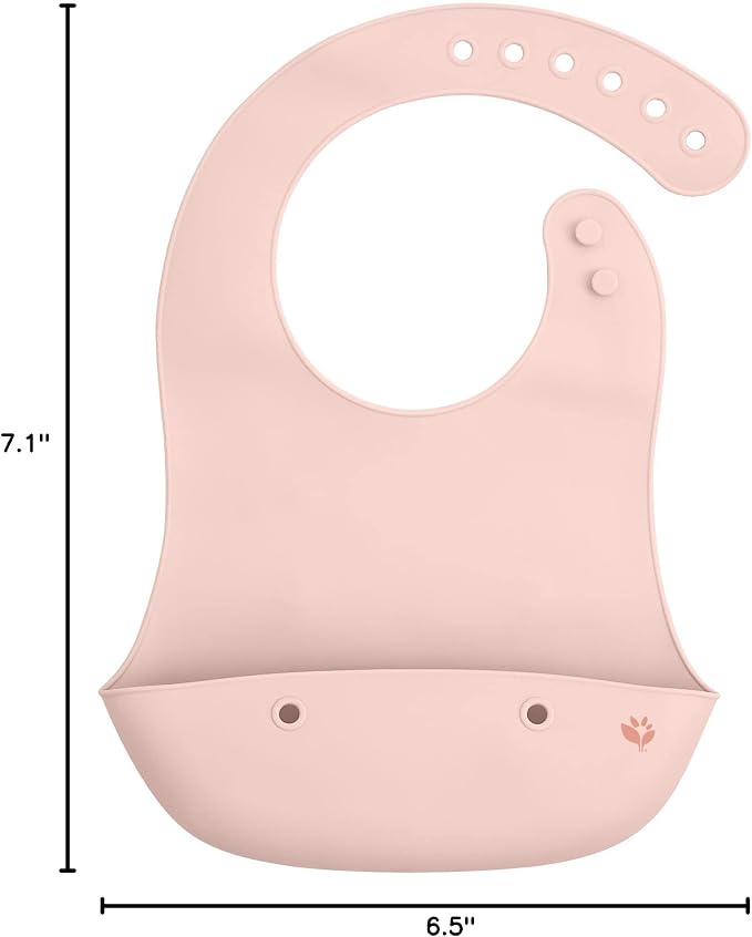 Green Sprouts Unisex Baby Silicone Scoop Bib - Image 11