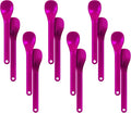 TalkTools Textured Magenta Spoons | Provides oral awareness during feeding | by TalkTools