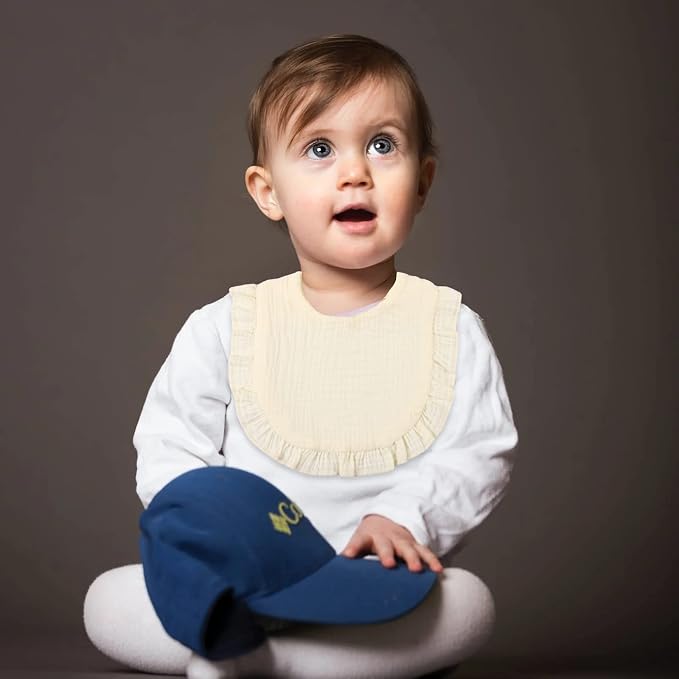 Baby Bibs Muslin Drool Teething Drooling Bibs - Image 6