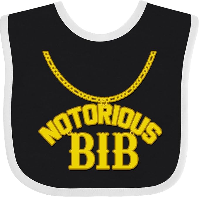 inktastic Notorious Bib Baby Bib by Inktastic