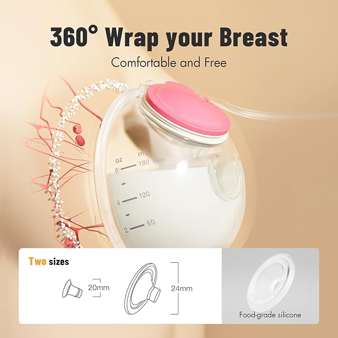 Phanpy Wearable Breast Pump Milk Collector Cup S2, Original Phanpy Breast Pump - Image 3