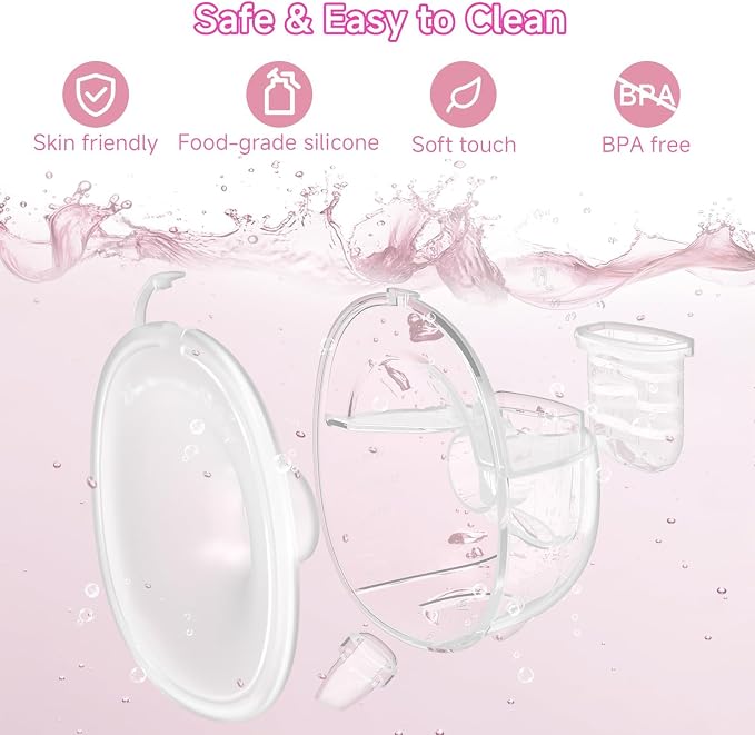 Breast Pump Hands Free, Wearable Breastfeeding Pump - Image 5
