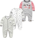 Kiddiezoom Baby and Toddler Boys'Snug Fit Footed One-Piece Romper Jumpsuit by Kiddiezoom