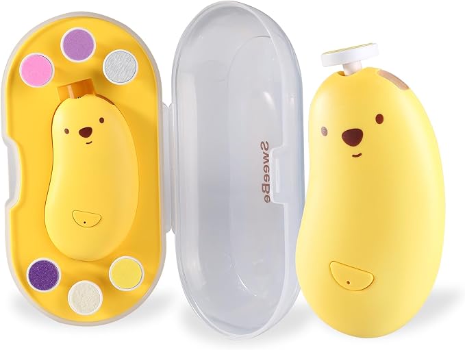 Baby Nail File Electric, Gentle Rechargeable Nail Trimmer, Baby Nail Clippers by Unknown