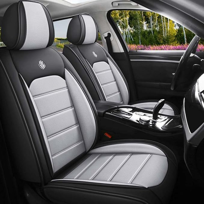 Leather Seat Cover for Ford Edge 2010-2026, Waterproof Soft Seat Covers by LEYPOCO