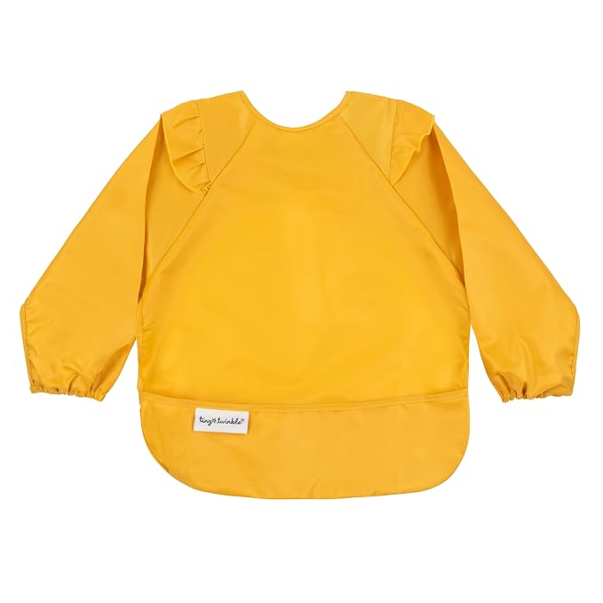 Tiny Twinkle Mess Proof Baby Bib, Waterproof Smock Baby Bib by TinyTwinkle