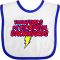 inktastic These Fools Put My Cape on Backwards ® Baby Bib by Inktastic