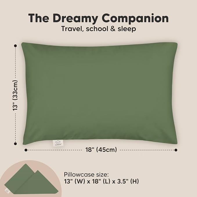 Toddler Pillow with Pillowcase - Image 3
