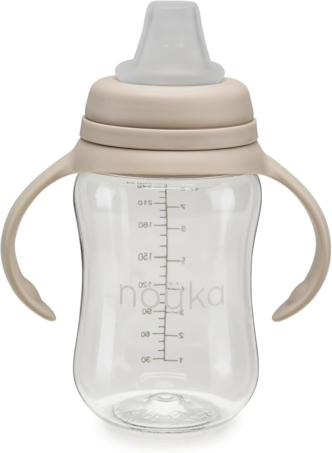 nouka Soft Spout Tritan Sippy Cup | Leak Proof and Easy Grip | Removable by no%C3%BCka