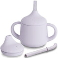 Moonkie Silicone Baby Sippy Cups | 3 Stages Training Cup Straw Cup by Moonkie