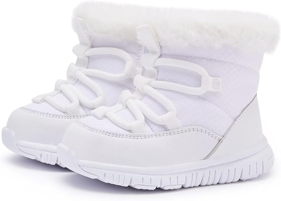 BMCiTYBM Girls Boys Snow Boots Warm Winter Fur Lined Baby Shoes - Image 5