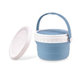 No Spill Silicone Toddler Snack Containers, Detachable Silicone Flap by Tegion