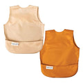 Tiny Twinkle Short Sleeve Apron Bibs by TinyTwinkle