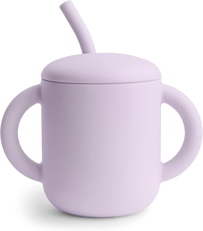mushie 100% Silicone Training Cup & Straw by mushie
