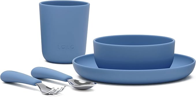 Lalo Big Bites Kids Dinnerware Starter Set by Lalo