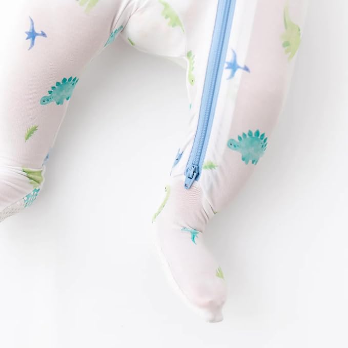 Bamboo Little Soft Baby Footie Pajamas, Baby Clothes, Newborn Sleepers - Image 7