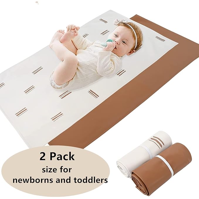 Owlowla Baby Diaper Changing Pad Portable Changing Mat Travel Changing Pad Liner - Image 2