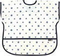 Short Sleeve Waterproof Bib for Toddlers – Feeding Apron for Mealtime, by Plie