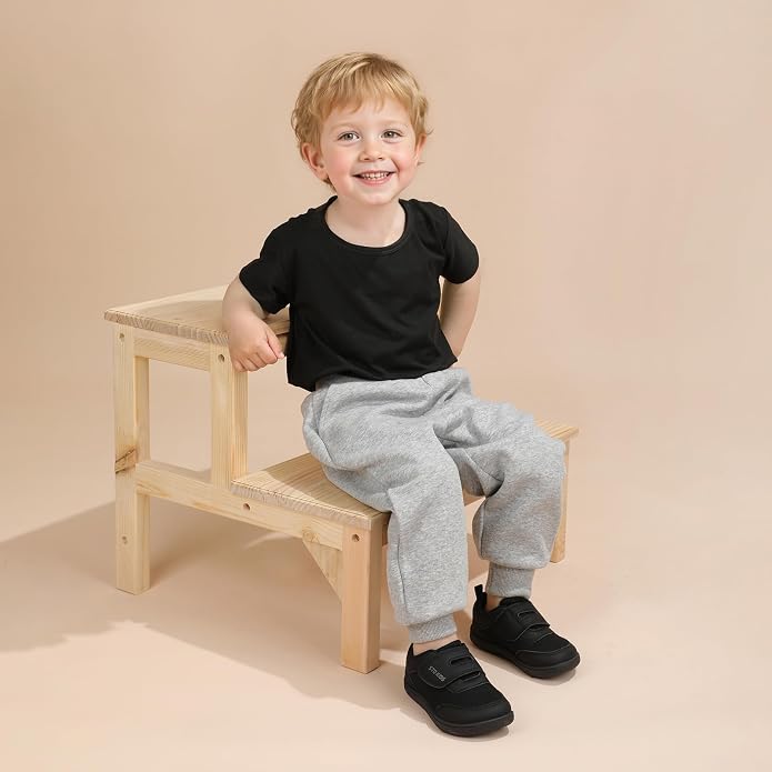 Toddler Wide Toe Box Barefoot Shoes Boys Girls Zero Drop, Baby First Walking - Image 2