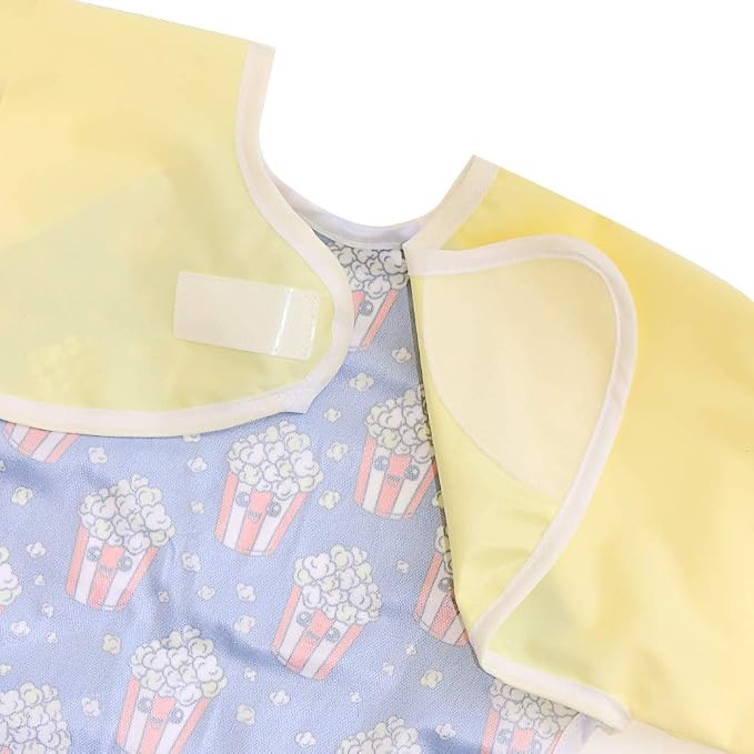 Infant Toddler Baby Waterproof Sleeved Bib, Bib - Image 3