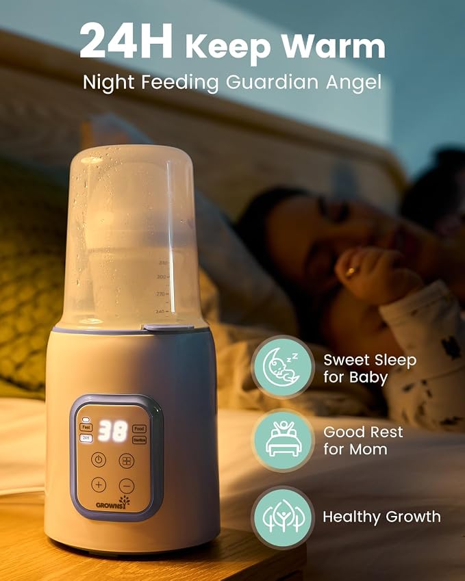 GROWNSY Bottle Warmer, 8-in-1 Fast Baby Bottle Warmer - Image 4