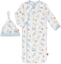 Magnetic Me Modal Newborn Sleeper Gown & Hat Set | Silky Soft Modal Fabric by magneticme