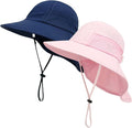 XIAOHAWANG Girls Sun Hat Baby Beach Hats Boys UPF 50+ Kids Summer Protection by XIAOHAWANG