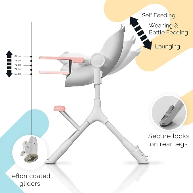 ORIBEL Cocoon Z High Chair & Baby Lounger | Perfect High Chair - Image 2