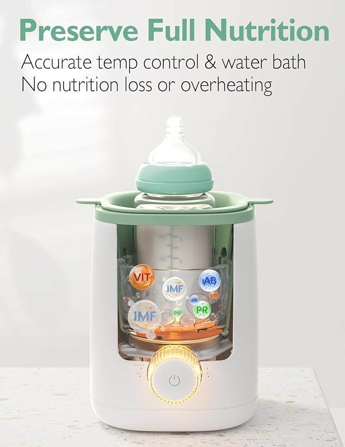 Momcozy Retain Nutrients Bottle Warmer, 9-in-1 Baby Bottle Warmer - Image 2