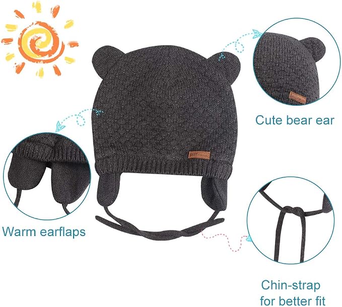 BAVST Baby Beanie Hat for Winter - Image 2