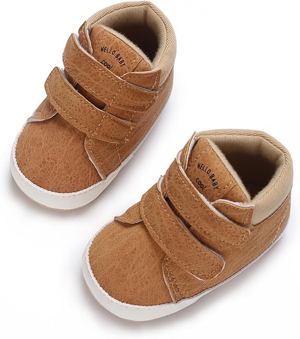 Clowora Baby Boys Girls Shoes Non-Slip Rubber Sole Sneakers Infant First - Image 4