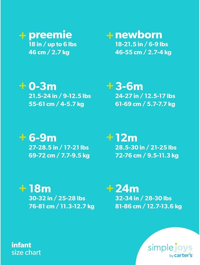 Simple Joys by Carter's Baby Girls' 6-Pack Sleeveless Bodysuit - Image 9