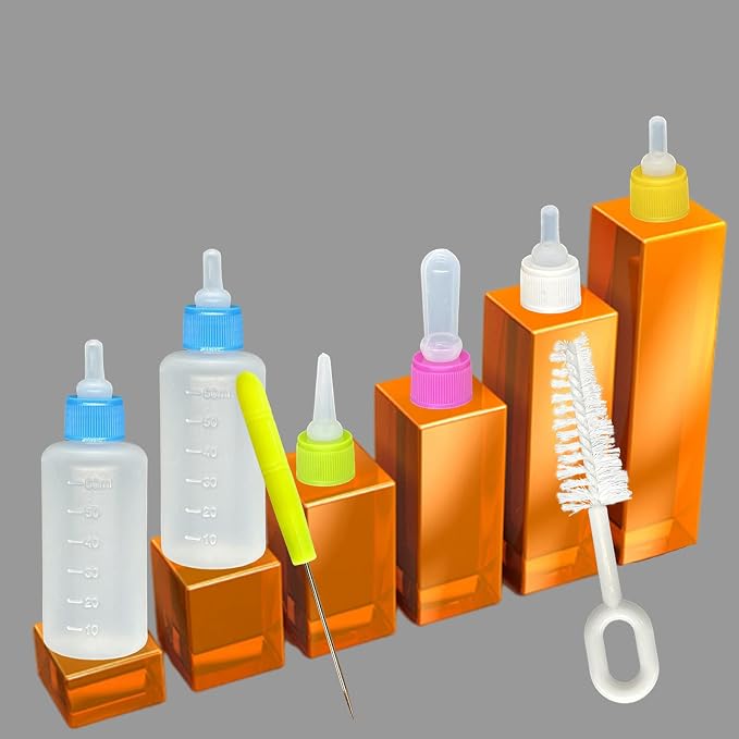 Pet Bottle Kit, Squeeze Liquid Replaceable Silicone Teat - Image 3