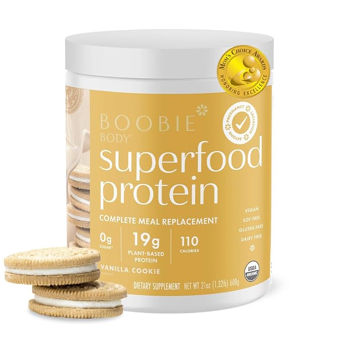 Boobie Body Superfood Protein Pregnancy and Postpartum Meal Replacement Shake by Boobie