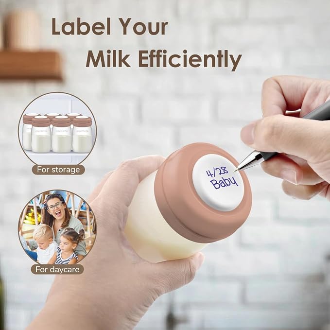Maymom Wide Neck Breastmilk Collection n Storage Bottle 5.4 oz; Re-markable - Image 5