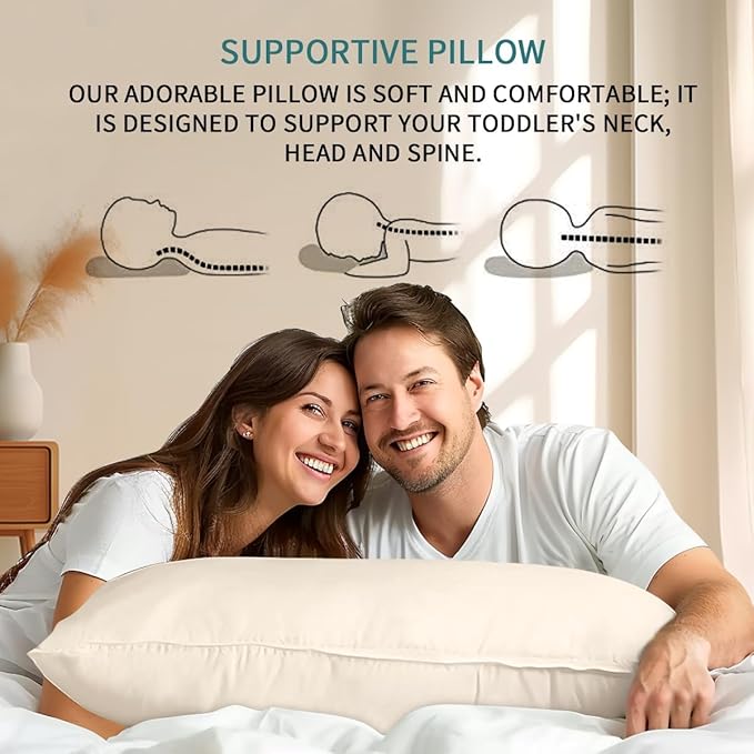 LOFE Organic Pillow with Pillowcase - Image 4