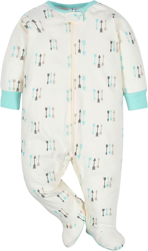 Gerber Baby Boys 4 Pack Sleep 'N Play Footie - Image 3