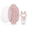 Haakaa Baby Fruit Food Feeder & Silicone Freezer Nibble Tray Combo by haakaa