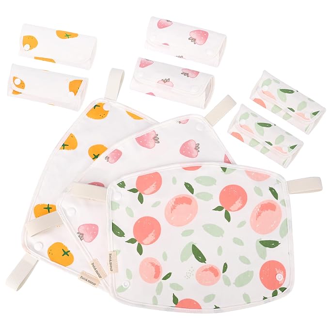 Bebamour Drool and Teething Reversible Cotton Pad - Image 8