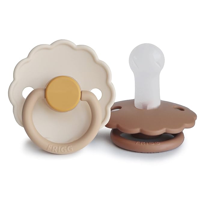 FRIGG Daisy SilkySoft Silicone Baby Pacifier | Made in Denmark | BPA-Free by mushie