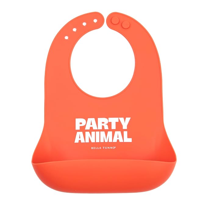 Baby Bib for Eating by Bella Tunno, Waterproof Silicone Bib by BellaTunno