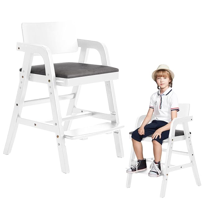 Solid Wood high Chairs for Toddlers, High Chair Grows - Image 9