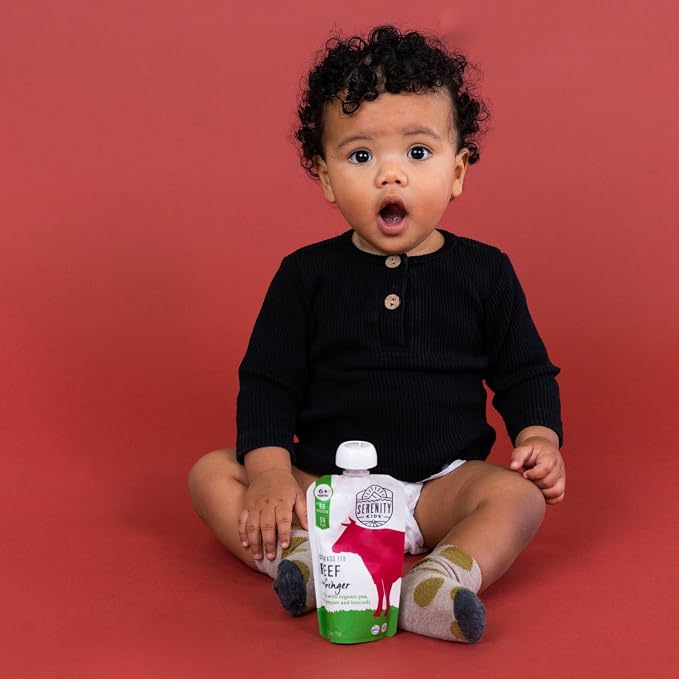 Serenity Kids 6+ Months Baby Food Pouches Puree Made - Image 7