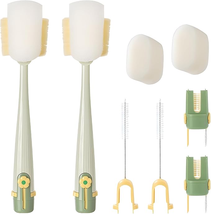 5 in 1 Bottle Cleaning Brush, Straw Cleaner Brushs by OCCUP