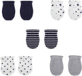 5 Pairs Baby Not Scratch Mittens 0-6 Months New Born Boy Girl Gloves Cute by falianni