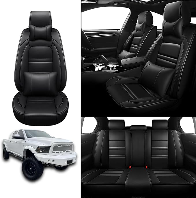 Car Seat Covers for Dodge ram 2500 2004-2011 | 5-Seats Seat Covers, Waterproof - Image 2